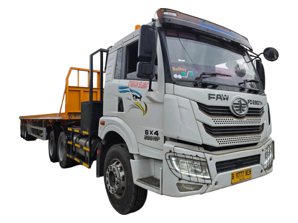 Trailer Flat Bed / Trailer Lantai Los Bak